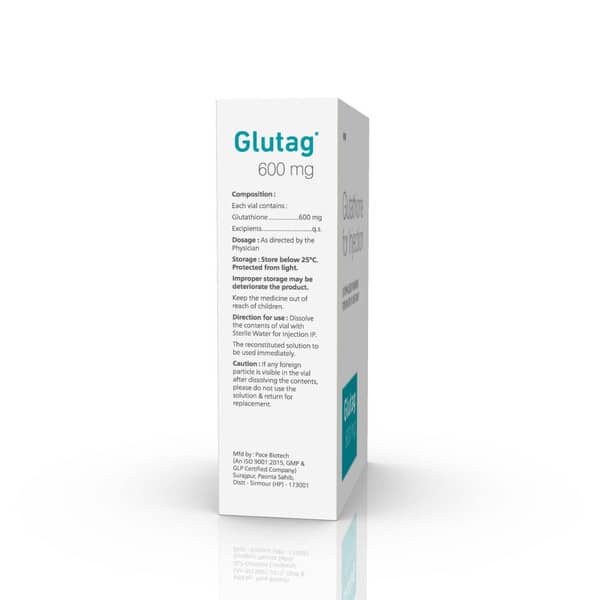 Glutag 600Mg Dry Vial Of 1 Powder For Injection