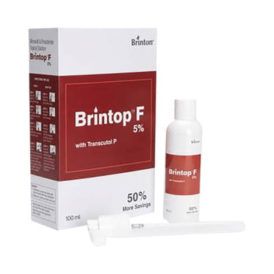 Brintop F 5% Bottle Of 60ml Solution