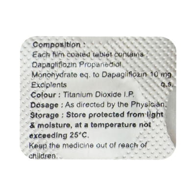 Dexiglu 10mg Strip Of 10 Tablets