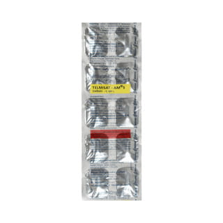 Telmisat Am 5Mg Strip Of 15 Tablets
