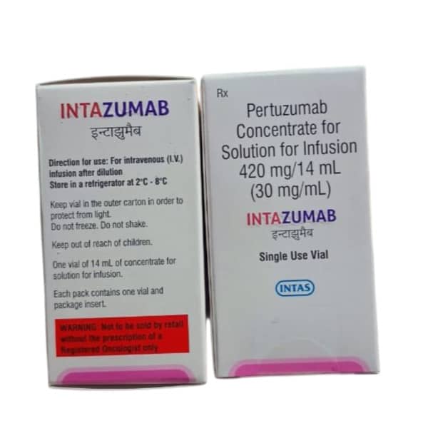 Intazumab 420Mg Vial Of 14Ml Solution For Infusion