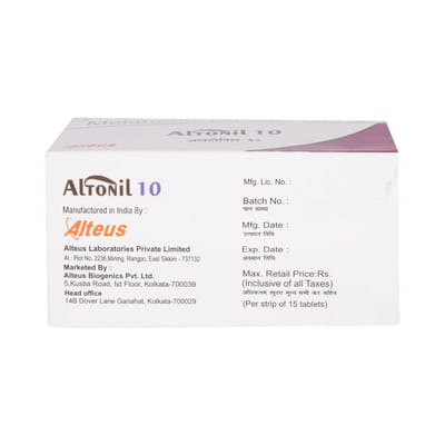Altonil 10mg Strip Of 15 Tablets