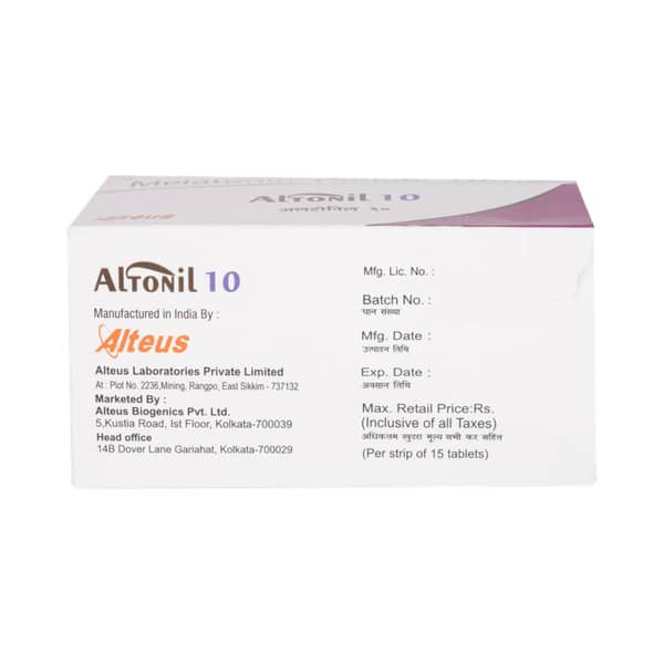 Altonil 10mg Strip Of 15 Tablets