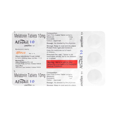 Altonil 10mg Strip Of 15 Tablets