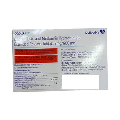 Daplo M 5/500mg Strip Of 10 Tablets