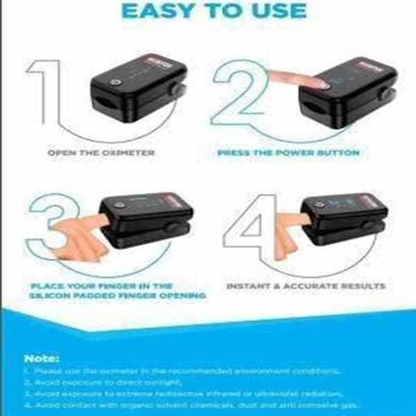Microtek Ox 06 Finger Tip Pulse Oximeter 1 Number