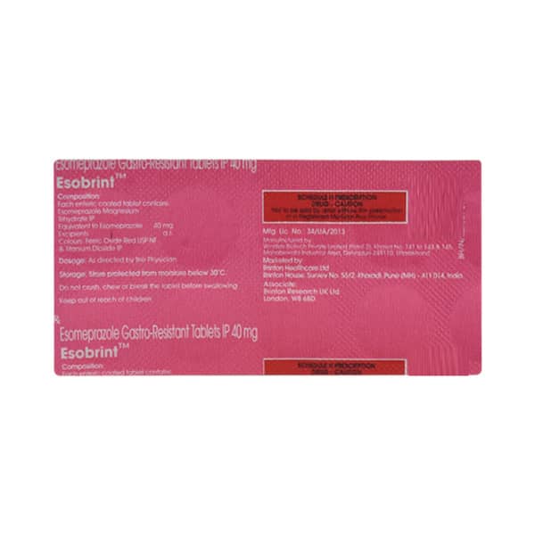 Esobrint Strip Of 10 Tablets