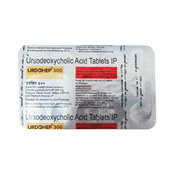 Urdohep 300mg Strip Of 15 Tablets