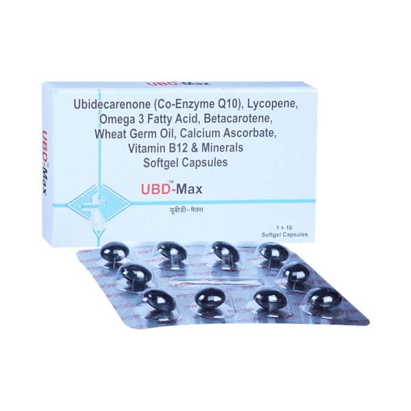 Ubd Max Strip Of 10 Capsules