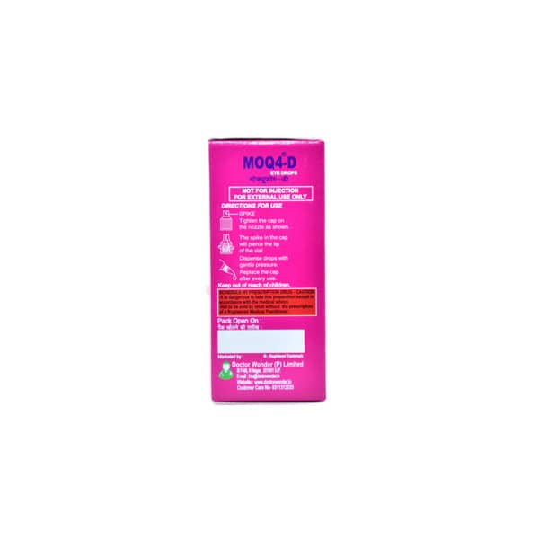 Moq4 D Bottle Of 5ml Eye Drops