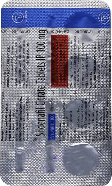 Esylnafil 100 Tablet