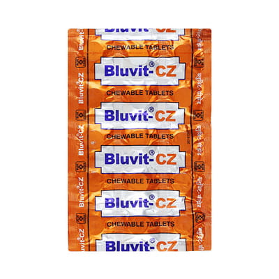 Bluvit Cz Strip Of 15 Chewable Tablets