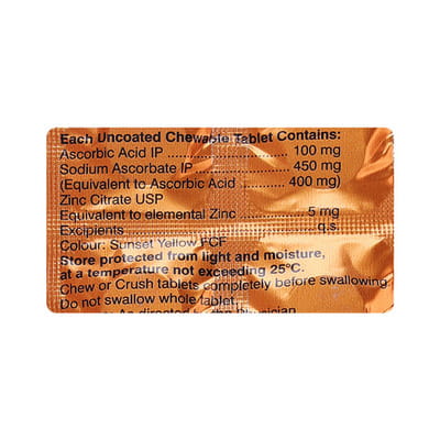 Bluvit Cz Strip Of 15 Chewable Tablets