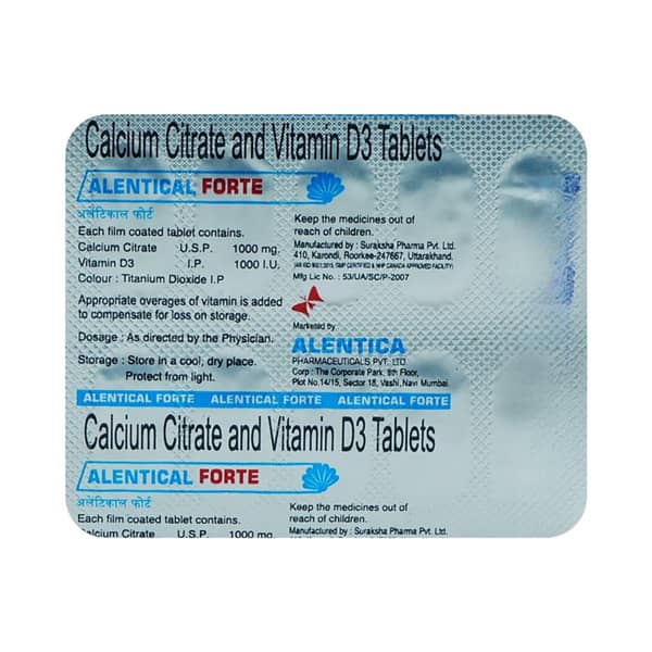 Alentical Forte Strip Of 10 Tablets