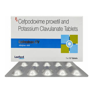 Cefredrox Cv Strip Of 10 Tablets