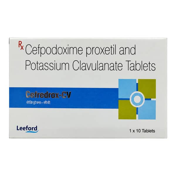Cefredrox Cv Strip Of 10 Tablets