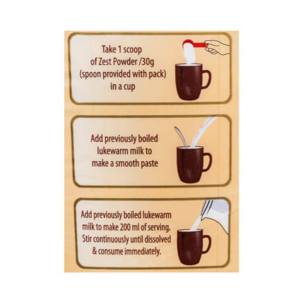 Zest Plus Chocolate And Butterscotch Flavour Jar Of 200gm Oral Powder