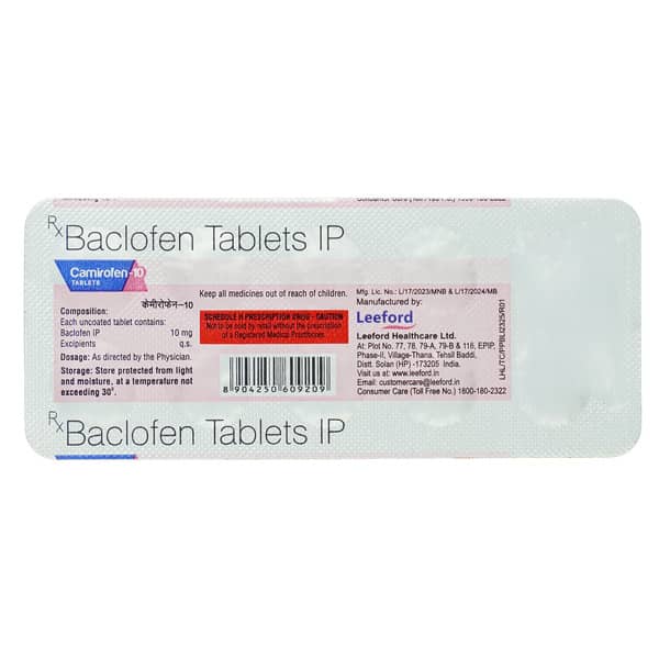 Camirofen 10Mg Strip Of 10 Tablets