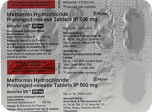 Betorlan Sr Strip Of 10 Tablets