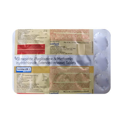Debistal Gm 2mg Strip Of 15 Tablets