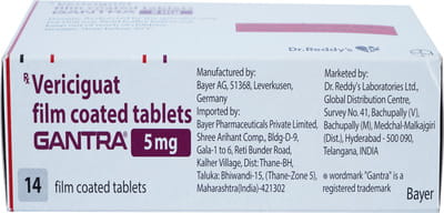 Gantra 5mg Strip Of 14 Tablets