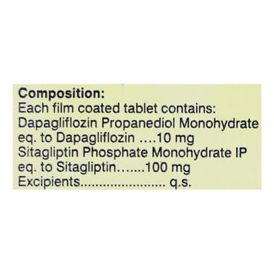 Dapaturn S 100/10mg Strip Of 10 Tablets