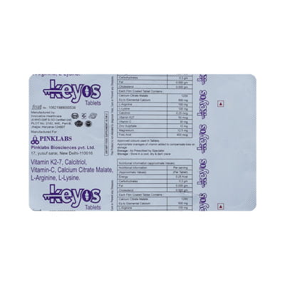 Keyos Strip Of 10 Tablets