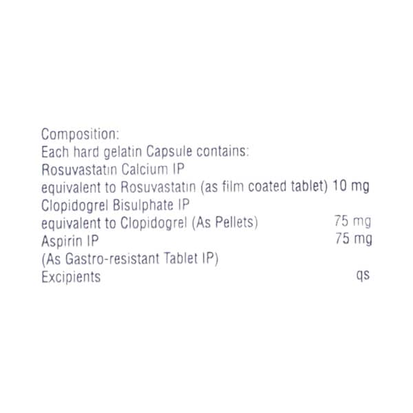 Rosucad Gold 10mg Strip Of 10 Capsules