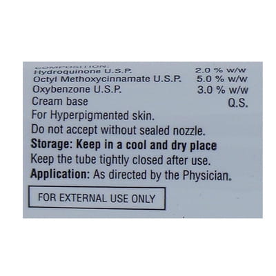 Uv Tec Tube Of 30gm Cream