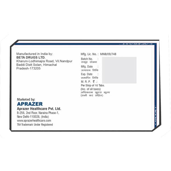 Capekast Strip Of 10 Tablets