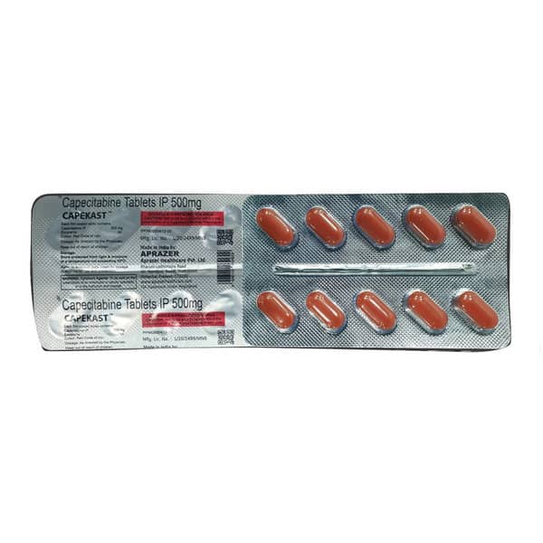 Capekast Strip Of 10 Tablets