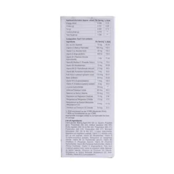 Zac D Plus Bottle Of 200ml Syrup