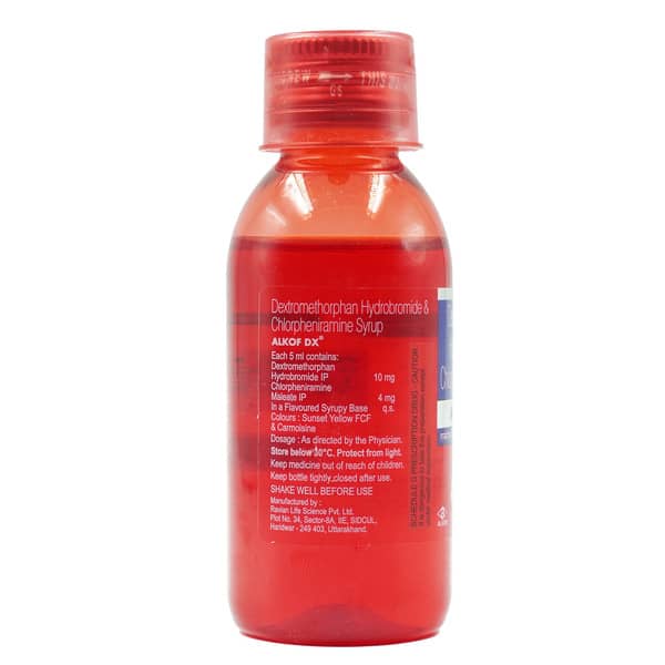 Alkof Dx Bottle Of 60Ml Syrup