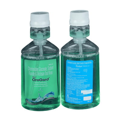 New Orogard Fresh Mint Flavour Bottle Of 100ml Mouth Wash