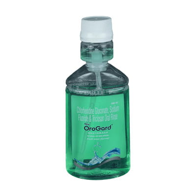 New Orogard Fresh Mint Flavour Bottle Of 100ml Mouth Wash