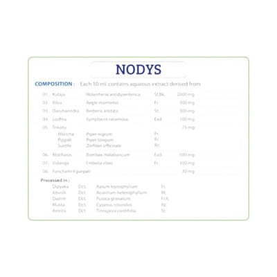 Nodys Strip Of 20 Tablets