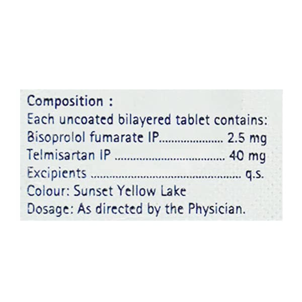 Concor T 2.5Mg Strip Of 10 Tablets