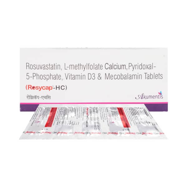 Rosycap Hc Strip Of 15 Tablets