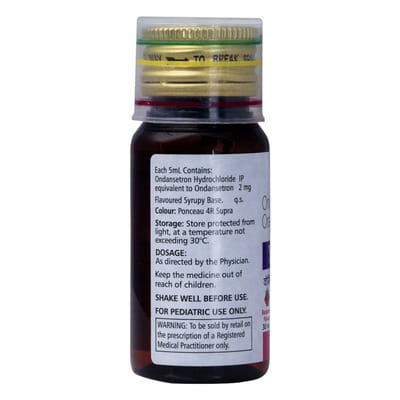 Vomiset O Raspberry Flavour Bottle Of 30ml Oral Solution
