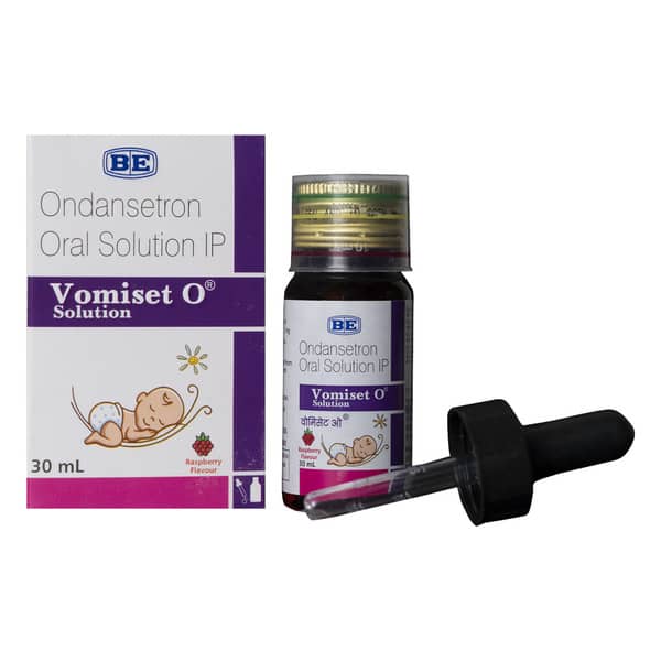 Vomiset O Raspberry Flavour Bottle Of 30ml Oral Solution
