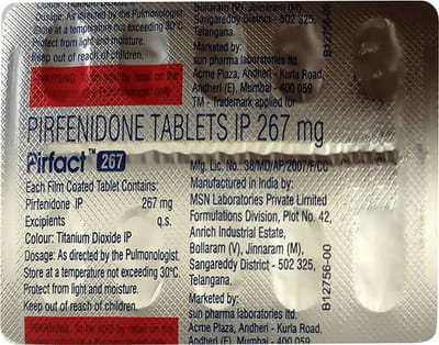 Pirfact 267 Strip Of 10 Tablets