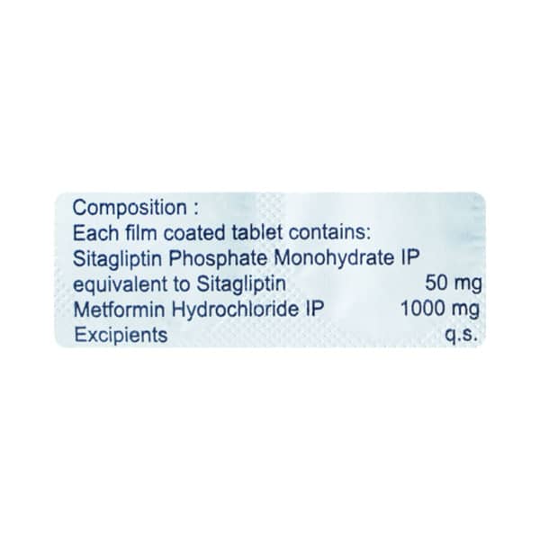 Emsita M 50/1000Mg Strip Of 10 Tablets