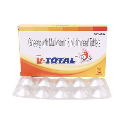 V Total Strip Of 10 Tablets (Admak)