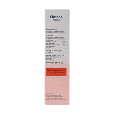 Elosone Bottle Of 10ml Nasal Spray