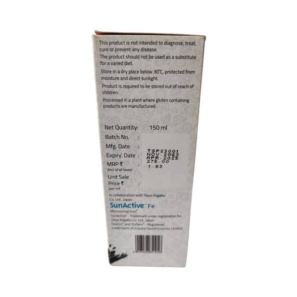 Tasiron Orange Flavour Bottle Of 150ml Suspension