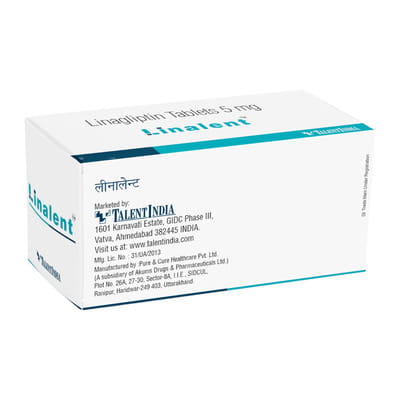Linalent 5mg Strip Of 10 Tablets