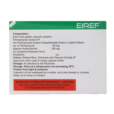 Eiref C Strip Of 10 Capsules