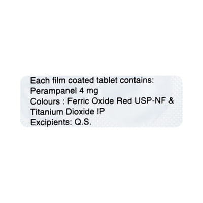 Perampa 4 Strip Of 10 Tablets