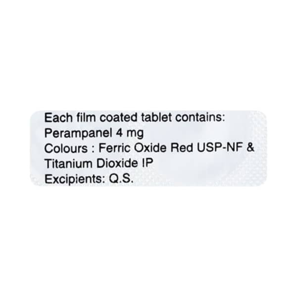 Perampa 4 Strip Of 10 Tablets