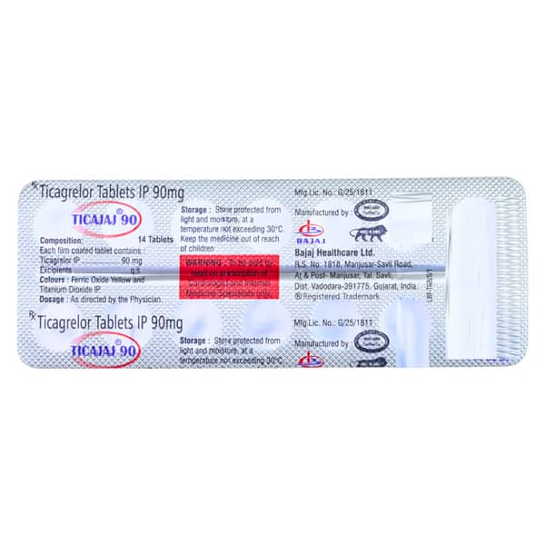 Ticajaj 90Mg Strip Of 14 Tablets